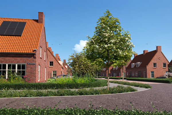 Sfeerimpressie van de nieuwbouw